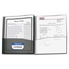 C-Line Products Eight-Pocket Portfolio, Polypropylene, 8 1/2 x 11, Smoke CLI33081